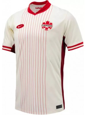 Canada maglia da trasferta Seconda divisa da calcio per abbigliamento sportivo da uomo, maglia superiore del kit da calcio 2024
